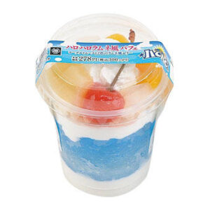 ミニストップ監修 ハロハロラムネ風パフェ