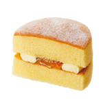 ファミマスイーツ 冷やして食べるふんわりホットケーキ風サンド