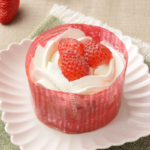 苺の恋、ふわふわの幸せ。苺のケーキ
