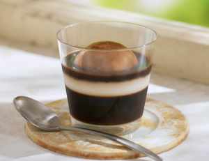 二つの風味ひとつの至福 贅沢なバニラ&コーヒーゼリー