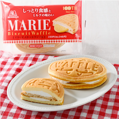 サクサク×しっとり！ファミリーマートからマリービスケットワッフルが発売！