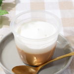 夏の日にぴったり、塩味のアクセントが魅力真夏のマロンプリン。