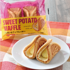 サクサク×トロトロ、絶妙なバランス。スイートポテトワッフルの魔法に魅了されて。スイートポテトワッフル（2個入）