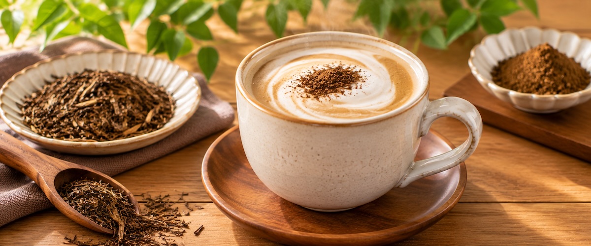 【2026】ローソンほうじ茶ラテ発売!今年初の茶葉2倍やカロリー差を解説